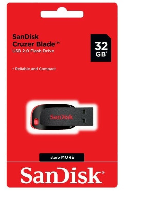 Sandisk 8GB 16GB 32GB 64GB 128GB Cruzer Blade Thumb Drives Bulk Flash Drives lot
