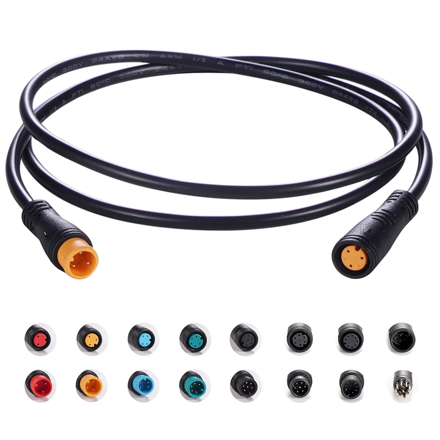 Waterproof Extension Cable Multi Pin 80cm