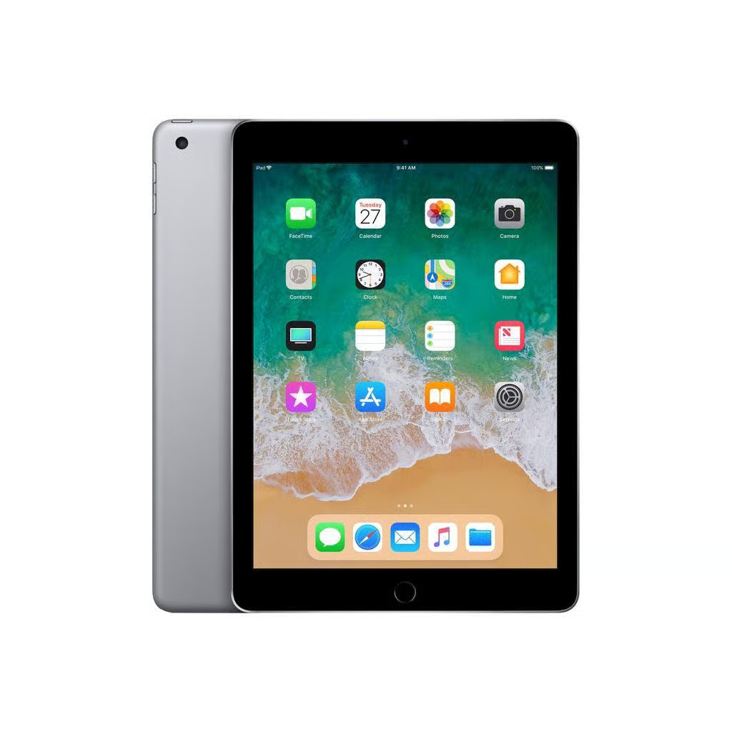 Apple iPad 5th Gen 32GB Wi-Fi Tablet A1822 – Space Gray *READ – TOUCH ID ISSUE*