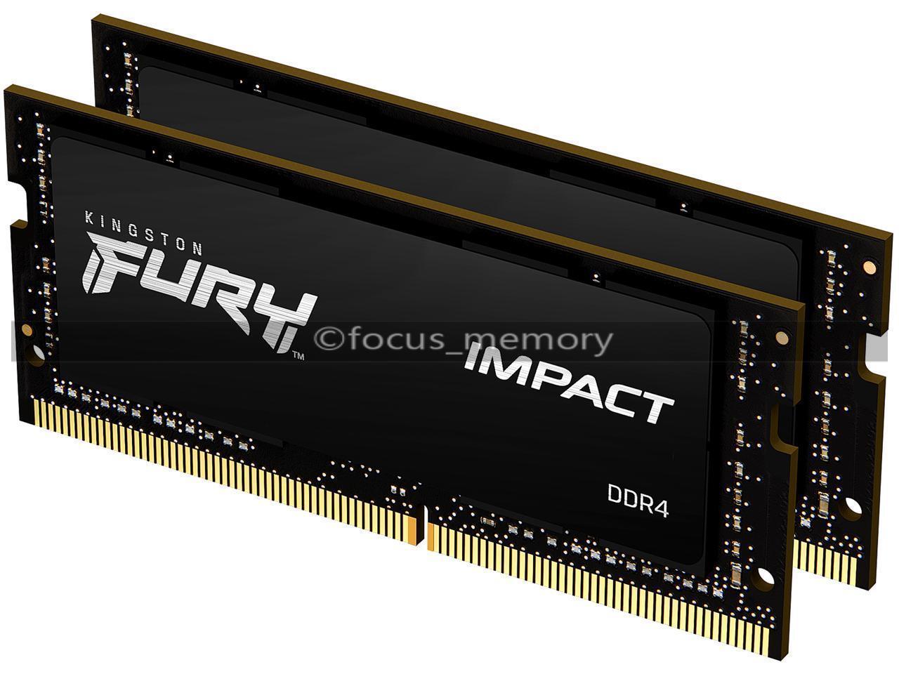 FURY 32GB (2x16GB) Ram DDR4 3200 MHz PC4-25600 Laptop Memory SO-DIMM 260-Pin