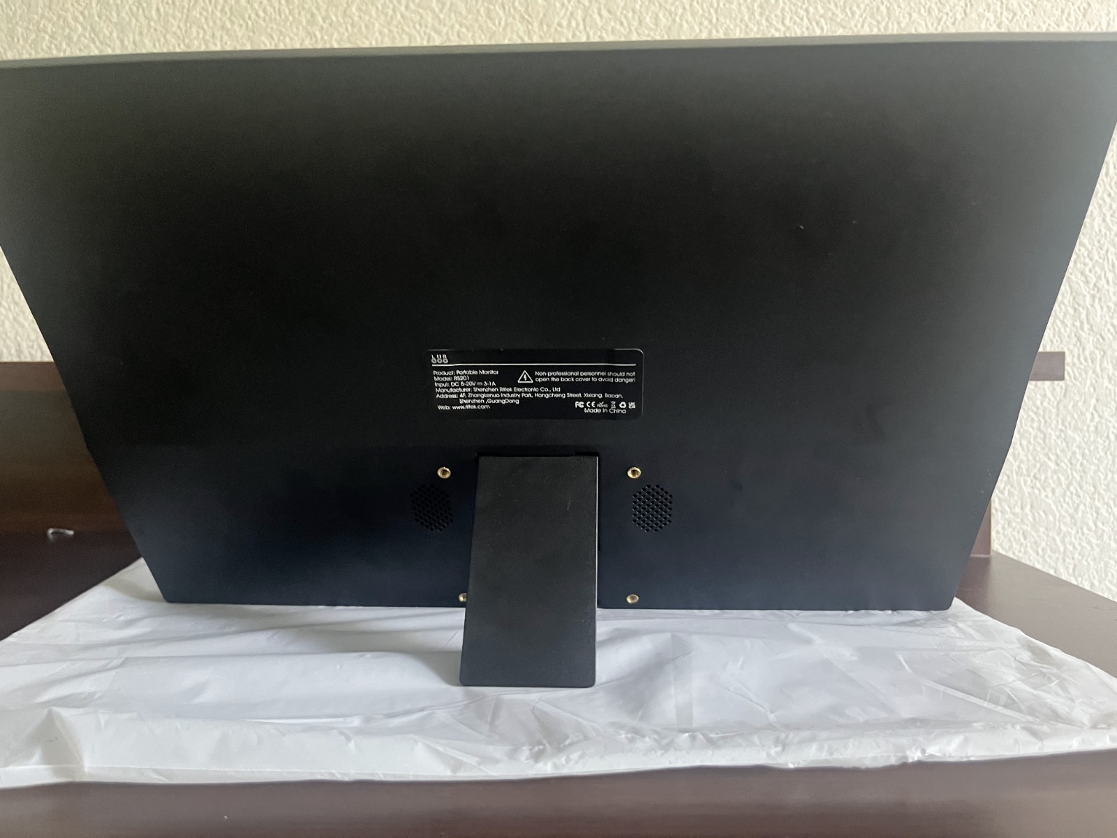 LR Portable Monitor, 16” 1200P FHD IPS Display 16:10, 1500:1 Contrast,