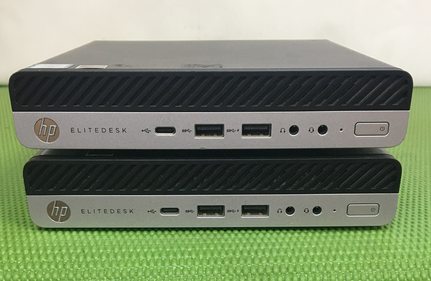 (Lot of 2) HP EliteDesk 800 G4 Mini | i7-8700T | 8GB | – no OS/SSD