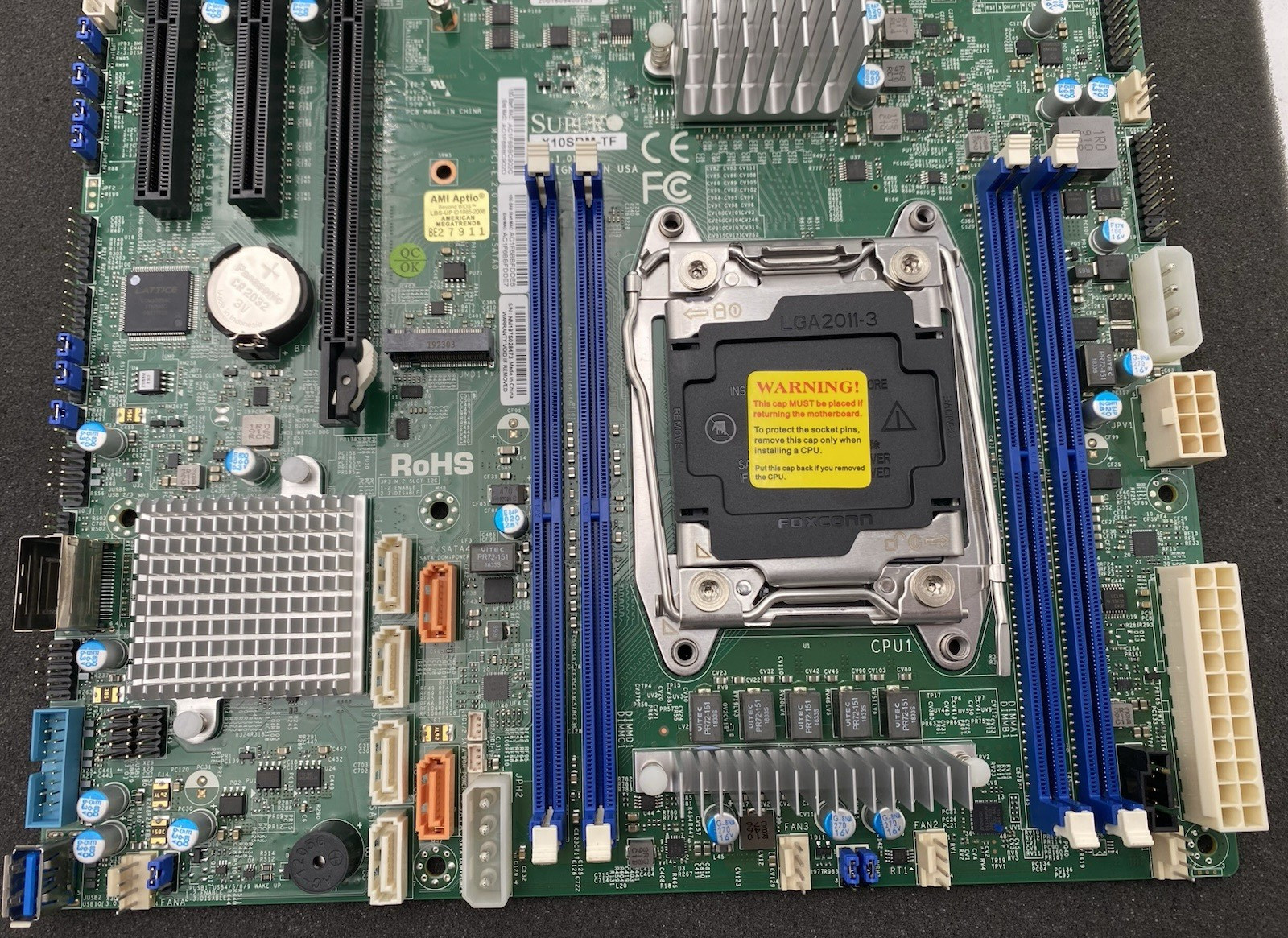 Supermicro X10SRM-TF mATX Socket LGA2011-3 mATX Motherboard