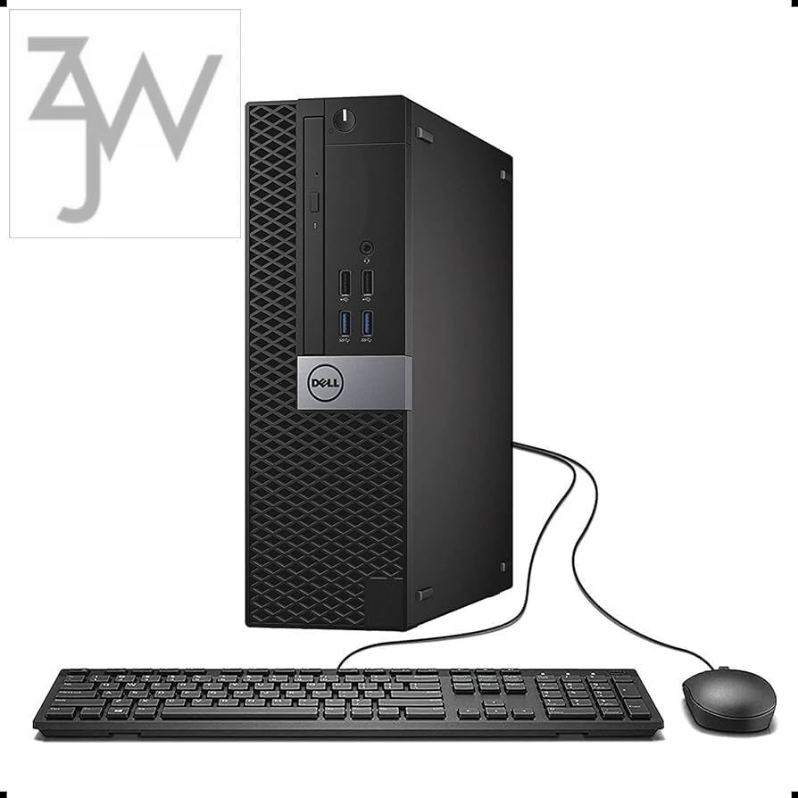 Dell Desktop Computer PC i7 up to 64GB RAM 4TB SSD 24″ LCD Windows 11 or 10 WIFI