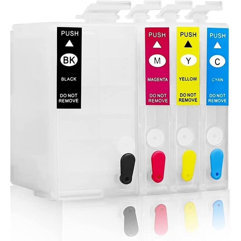 Sublimation Ink Cartridge, Empty Refillable Ink for WF-7720 WF-7710 WF-7620