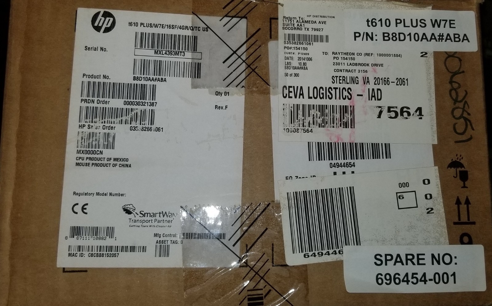 HP t610 PLUS Thin Client AMD DualCore T56N APU 1.65GHz 4GB RAM 16GB F 696454-001