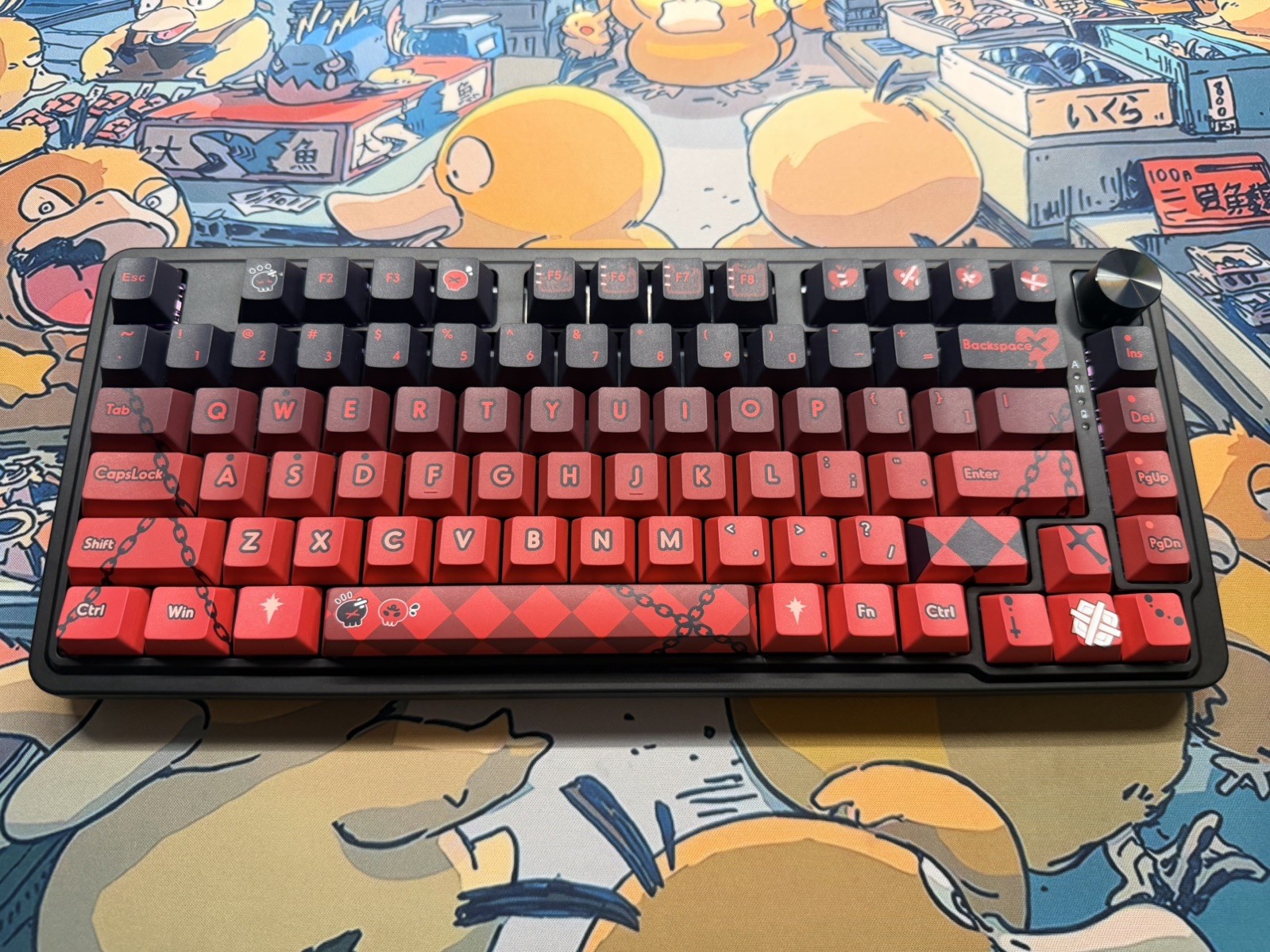 Custom Wireless 75% Mechanical Keyboard | Redragon K673 | Lubed Tactile Switch