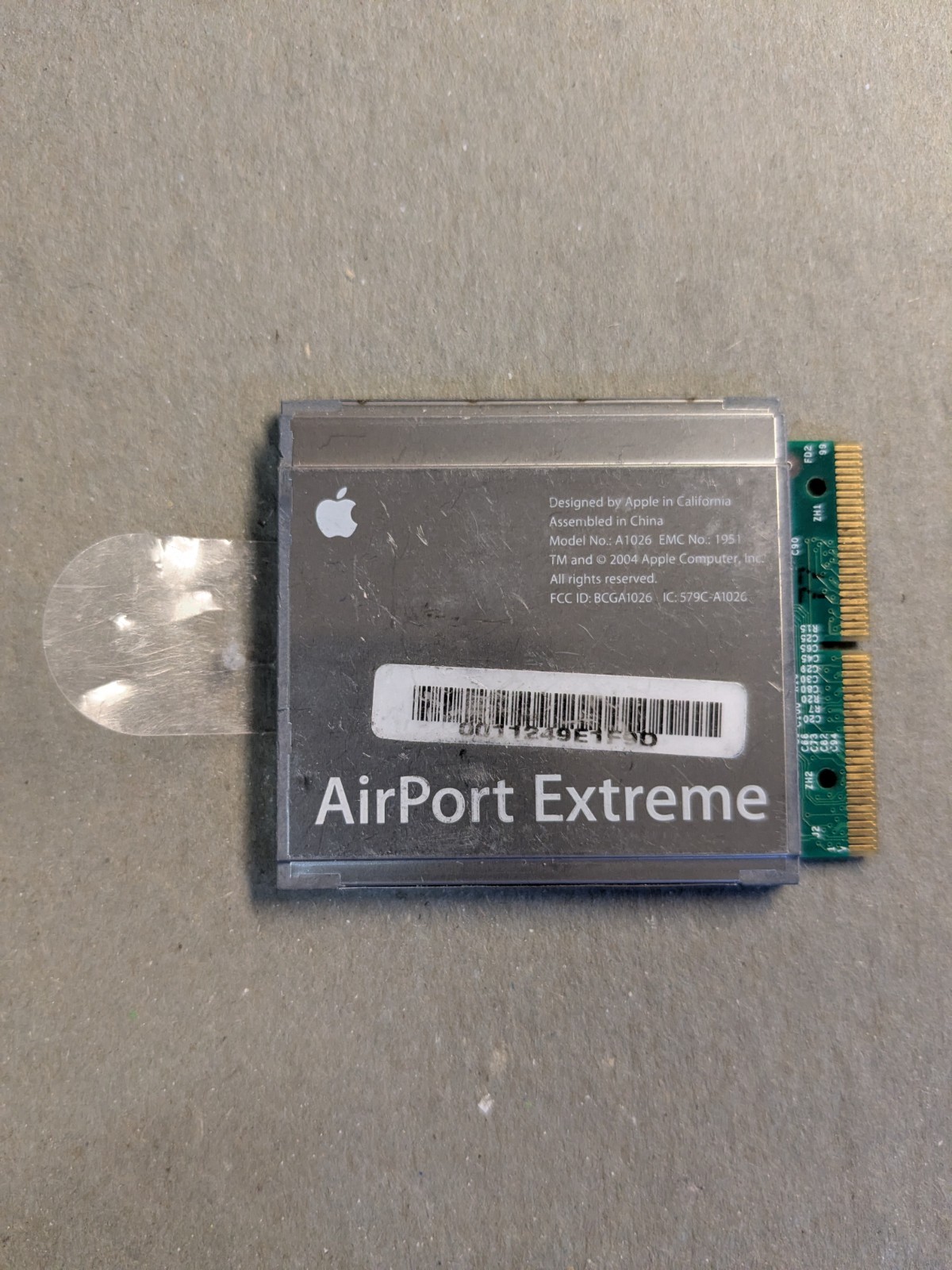 Apple Airport Extreme Card for Power Mac G5 / iMac G5/A1026-Scratch and Dent