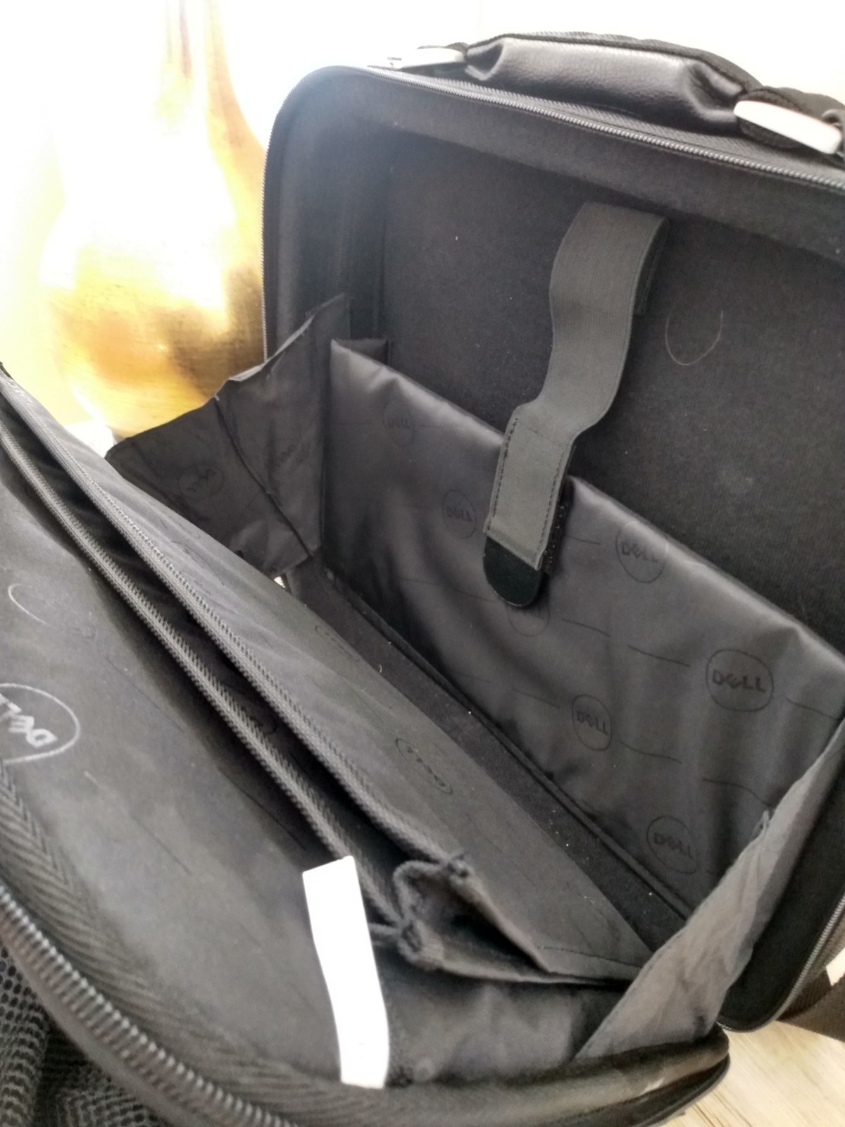 Dell Briefcase Laptop Case Computer Bag Padded Shoulder 15″ Computer