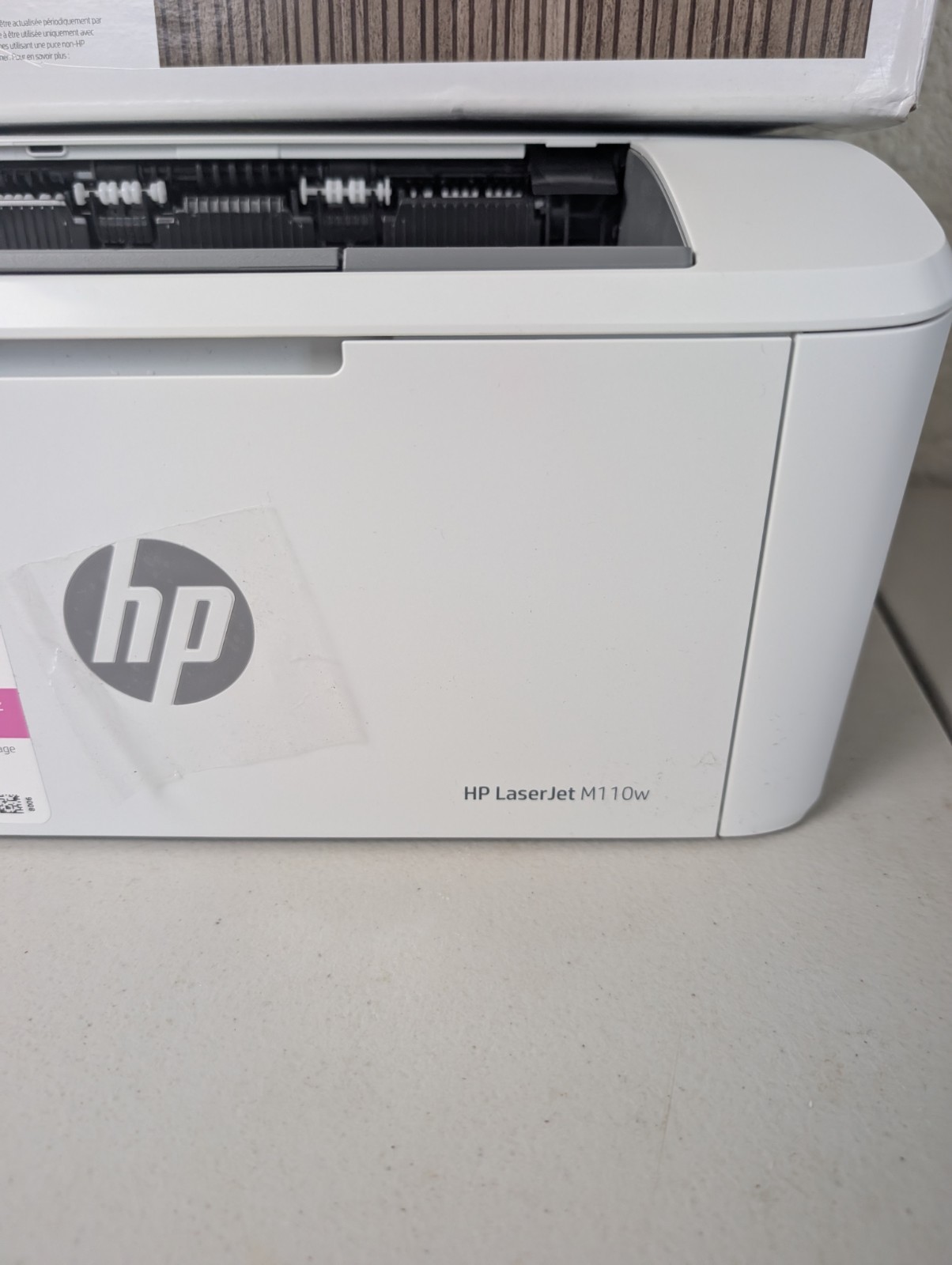 HP LaserJet M110w Smallest Wifi Monochrome Laser Printer USB Only 1k Pages!