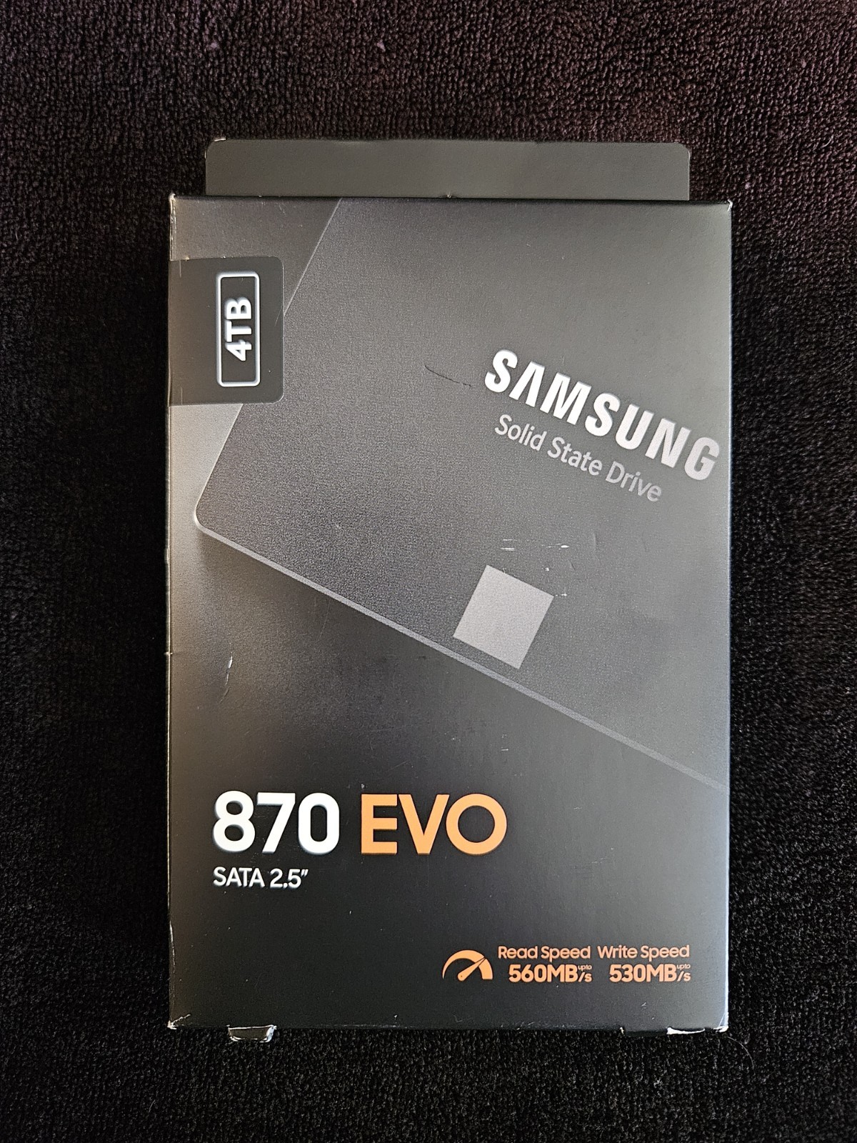 Samsung 870 EVO 4TB 2.5″ SATA Internal Solid State Drive SSD Never Used