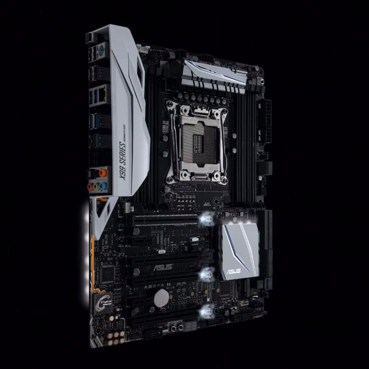 ASUS X99-A II LGA 2011-3 Motherboard USB 3.0 ATX SATA III On-Board Audio