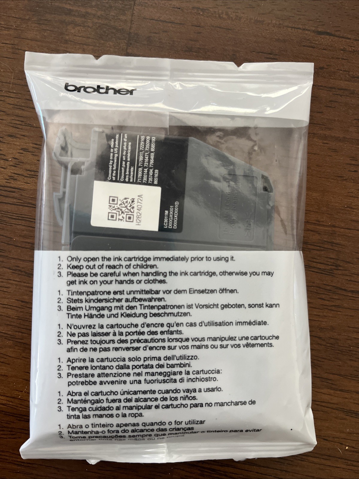Brother LC3011M/LC3011C Ink Magenta/Blue New In Package OEM