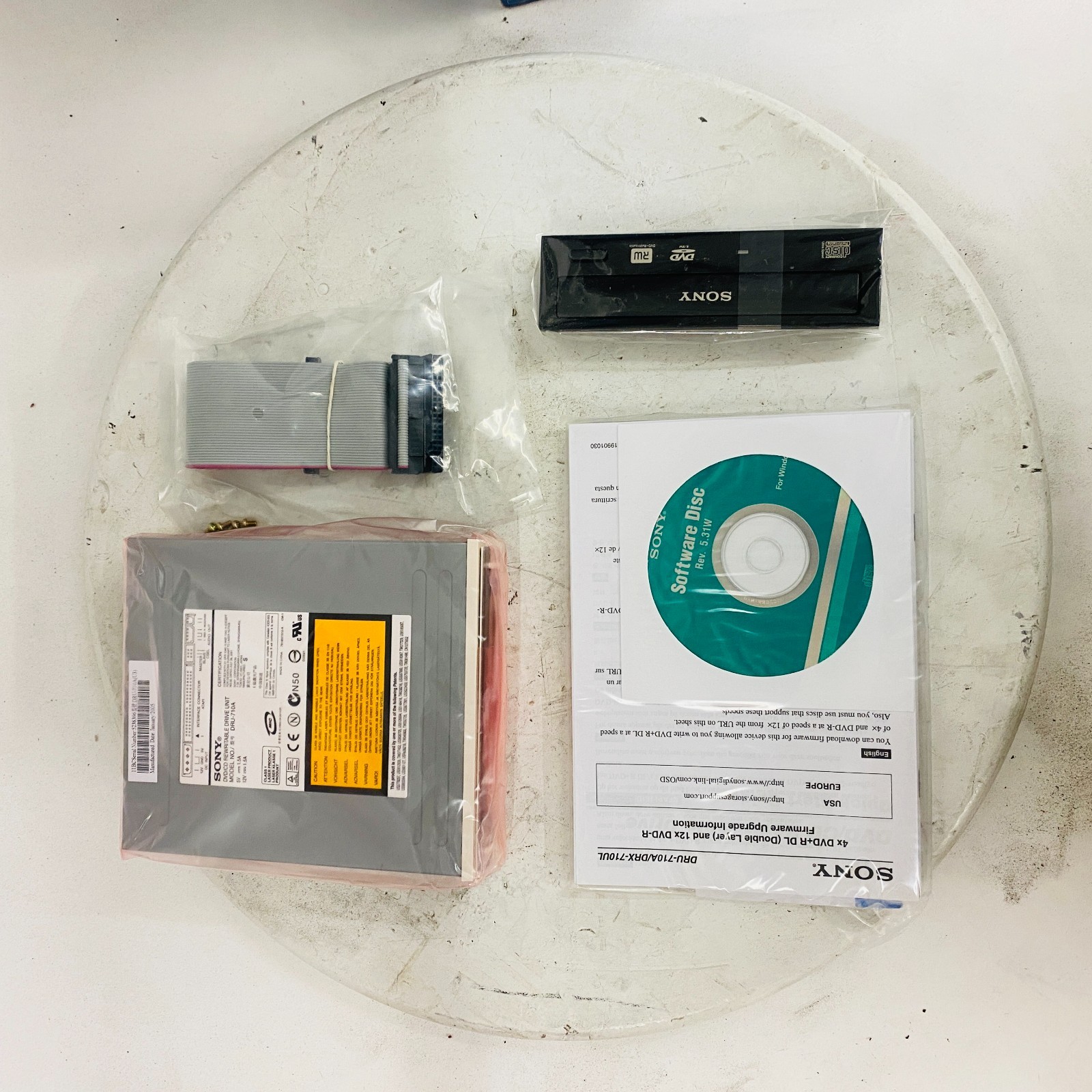 Sony DRU-710A Internal DVD/CD-RW Double Layer IDE ATAPI Drive Black Bezel – New
