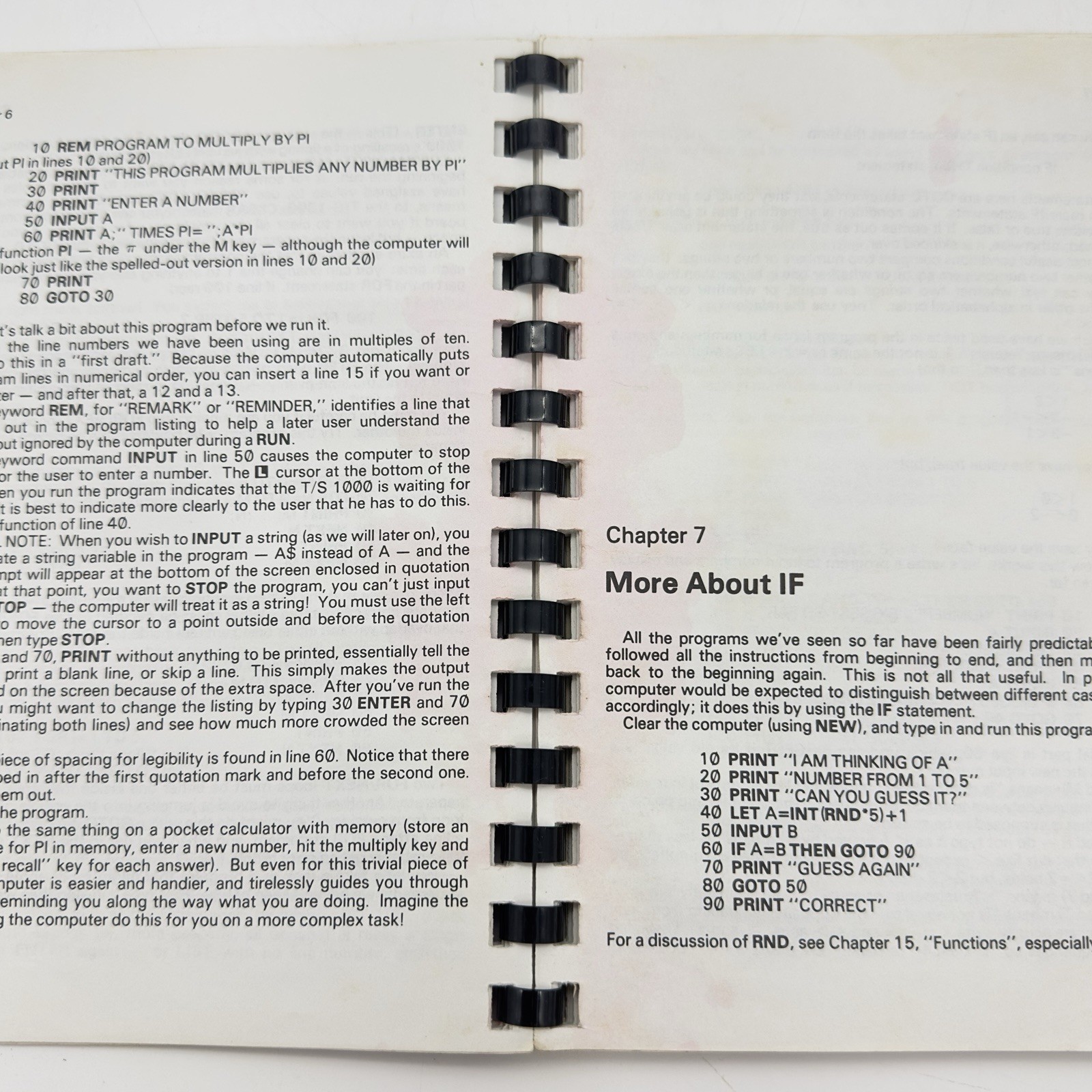 MANUAL ONLY Timex Sinclair 1000 User Manual Instruction Book Vintage 1982 GUC