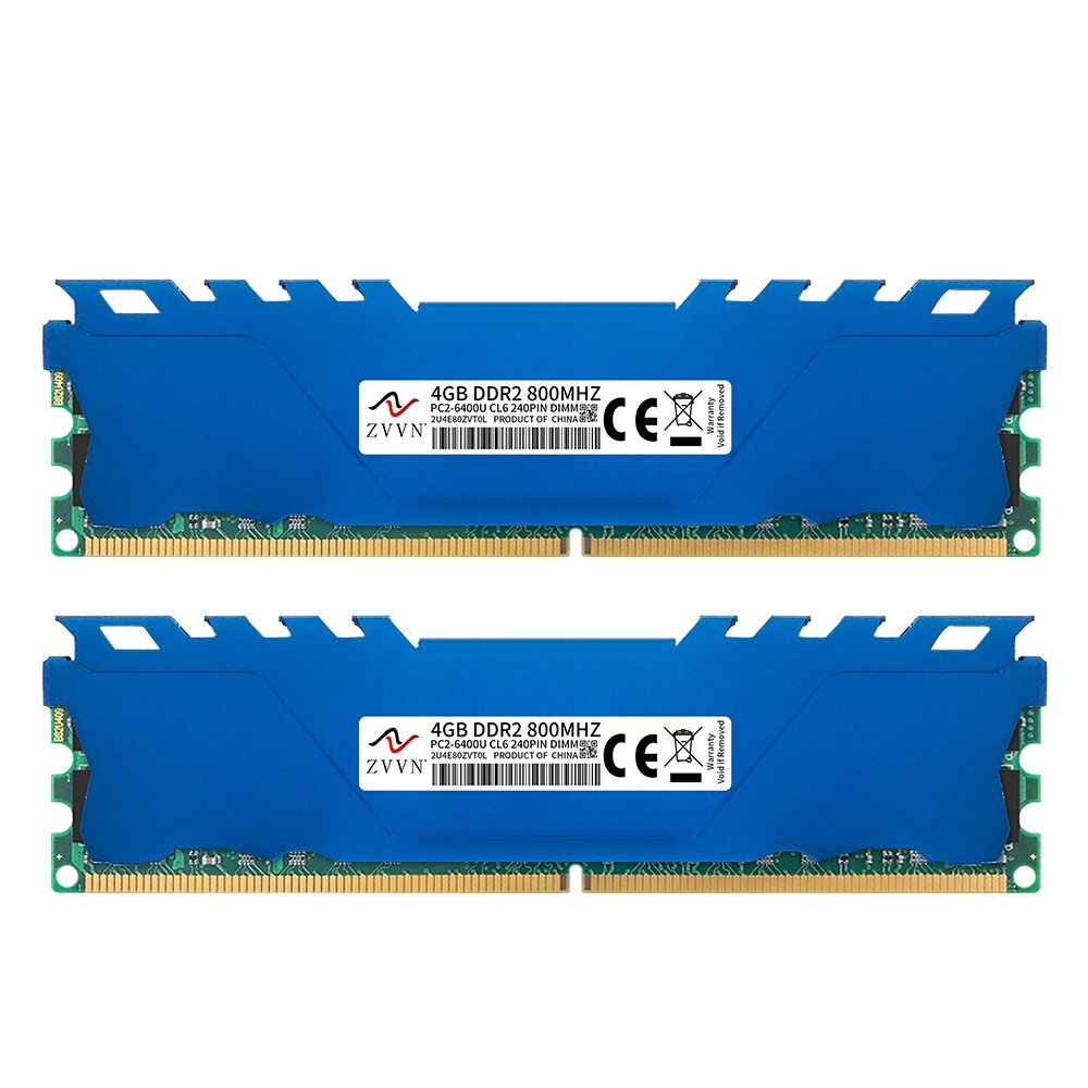 16GB 8GB 4GB DDR2 800MHz PC2-6400U 240Pin intel DIMM Desktop Memory SDRAM LOT AB