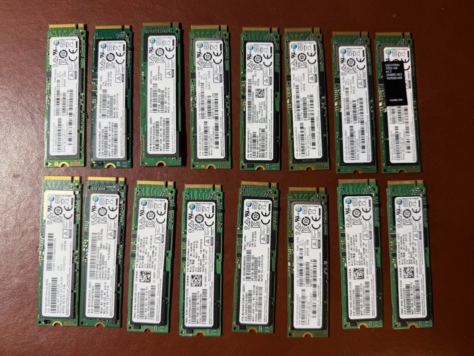 Samsung 512GB NVMe M.2 SSD