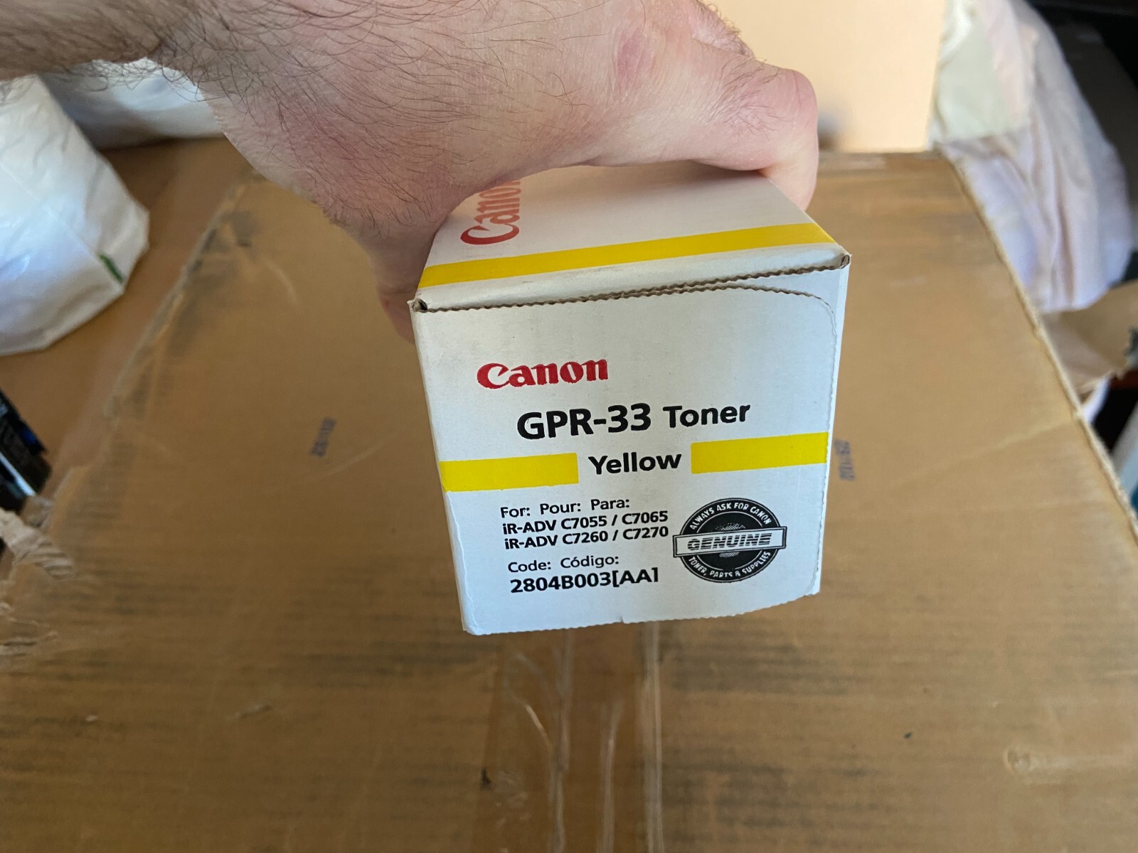 CANON GPR-33 GENUINE TONER CARTRIDGES NEW SELLING ALL COLORS