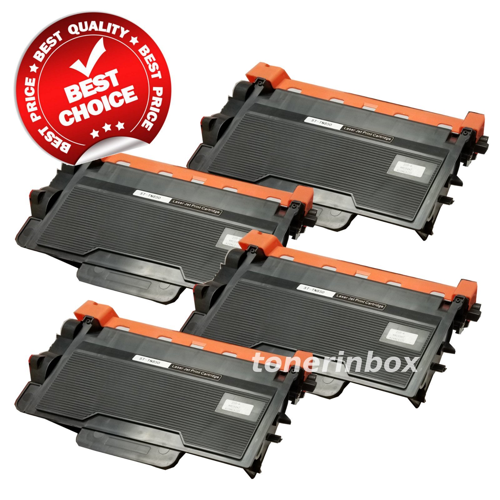 4PK High Yield TN850 Toner Cartridge For Brother TN820 HL-L6200DW MFC-L5800DW