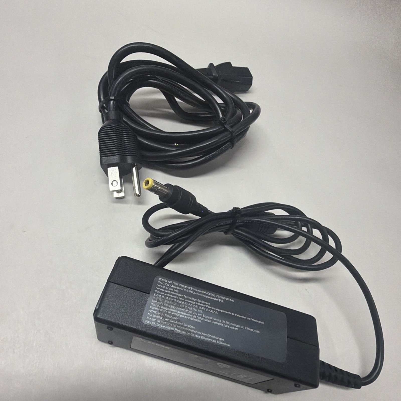 Genuine Zebra FSP025-DYAA3 AC Power Supply 25W For QLn220 QLn320 QLn420 W/Cord