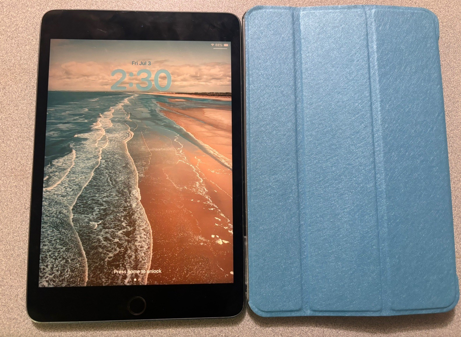 Apple iPad Mini 5 64 GB **A little round blemish Front**