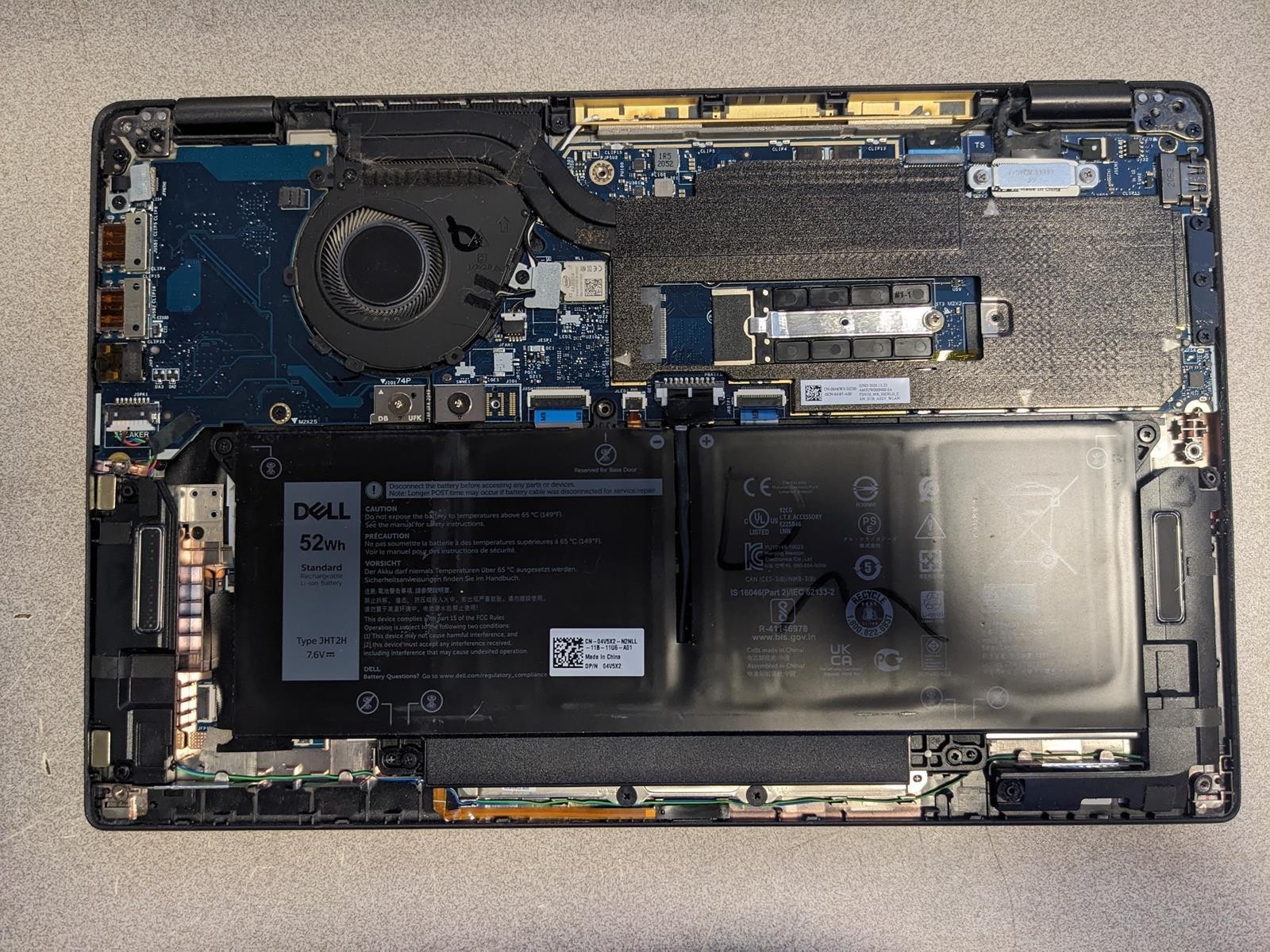 DELL LATITUDE 7410 i7-10610U @ 1.80GHz, 16GB RAM, NO HDD/OS