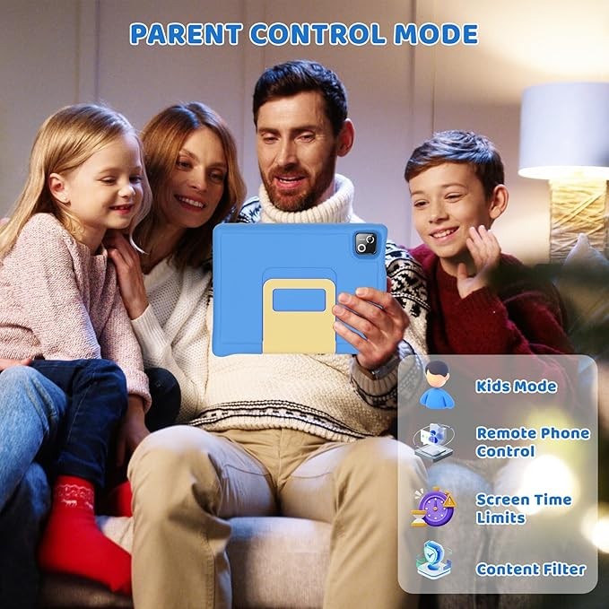 Kids Tablet, Android 15 Tablet 7/10 inch Octa-Core 20(3+17)GB RAM 128GB ROM WiFi