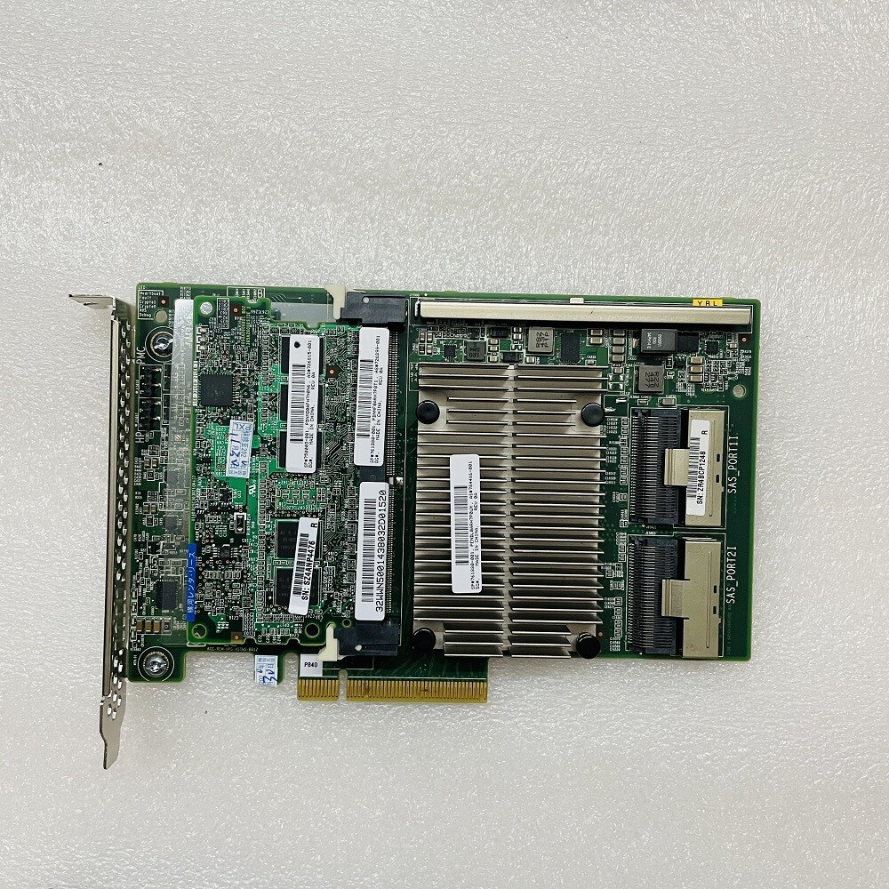 726897-B21 761880-001 HPE Smart Array P840 /4GB FBWC 12GB 2P SAS Cntrl raid card