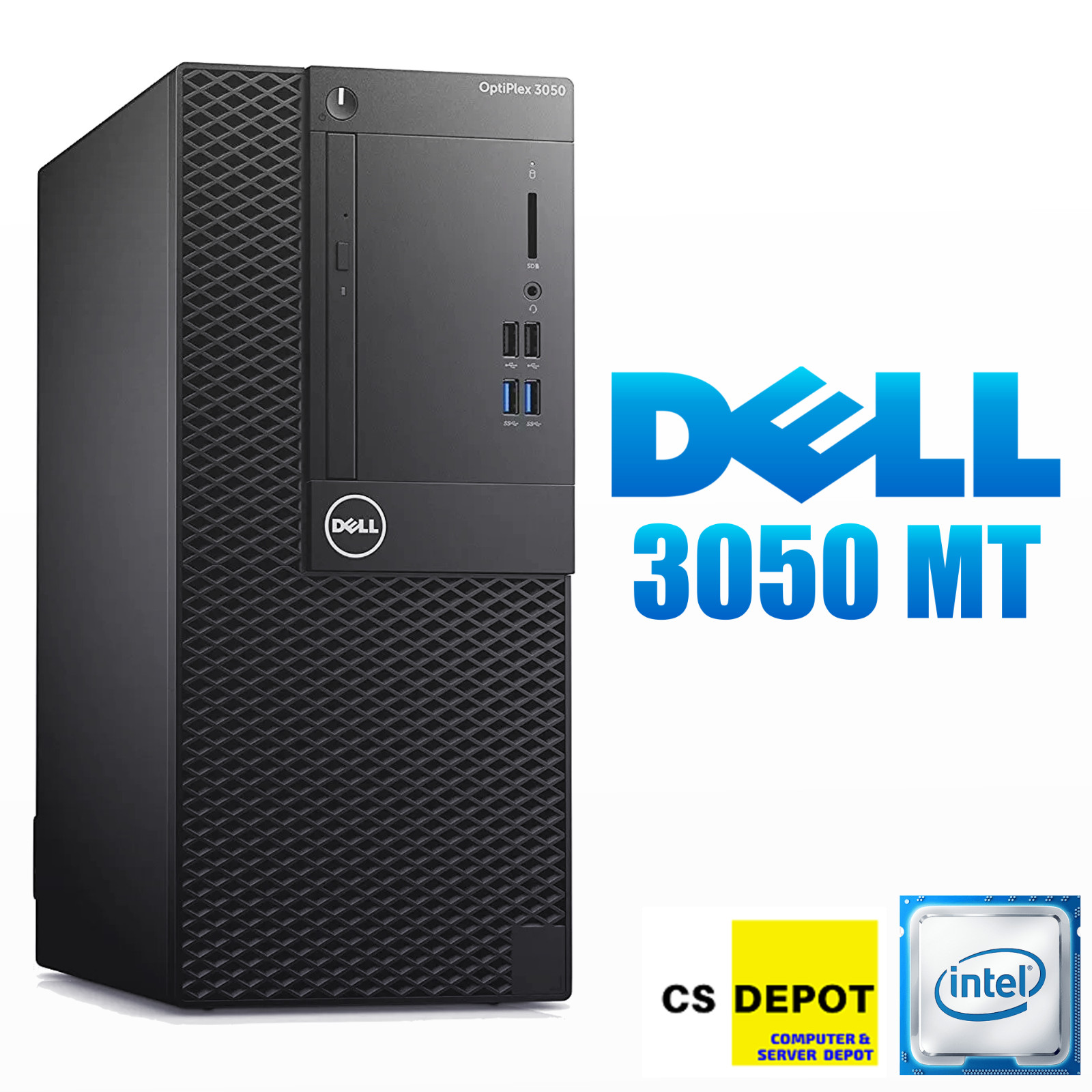 Dell 3050 MT Computer PC i7, up to 64GB RAM, 2TB SSD Windows 11/10 Pro WiFi
