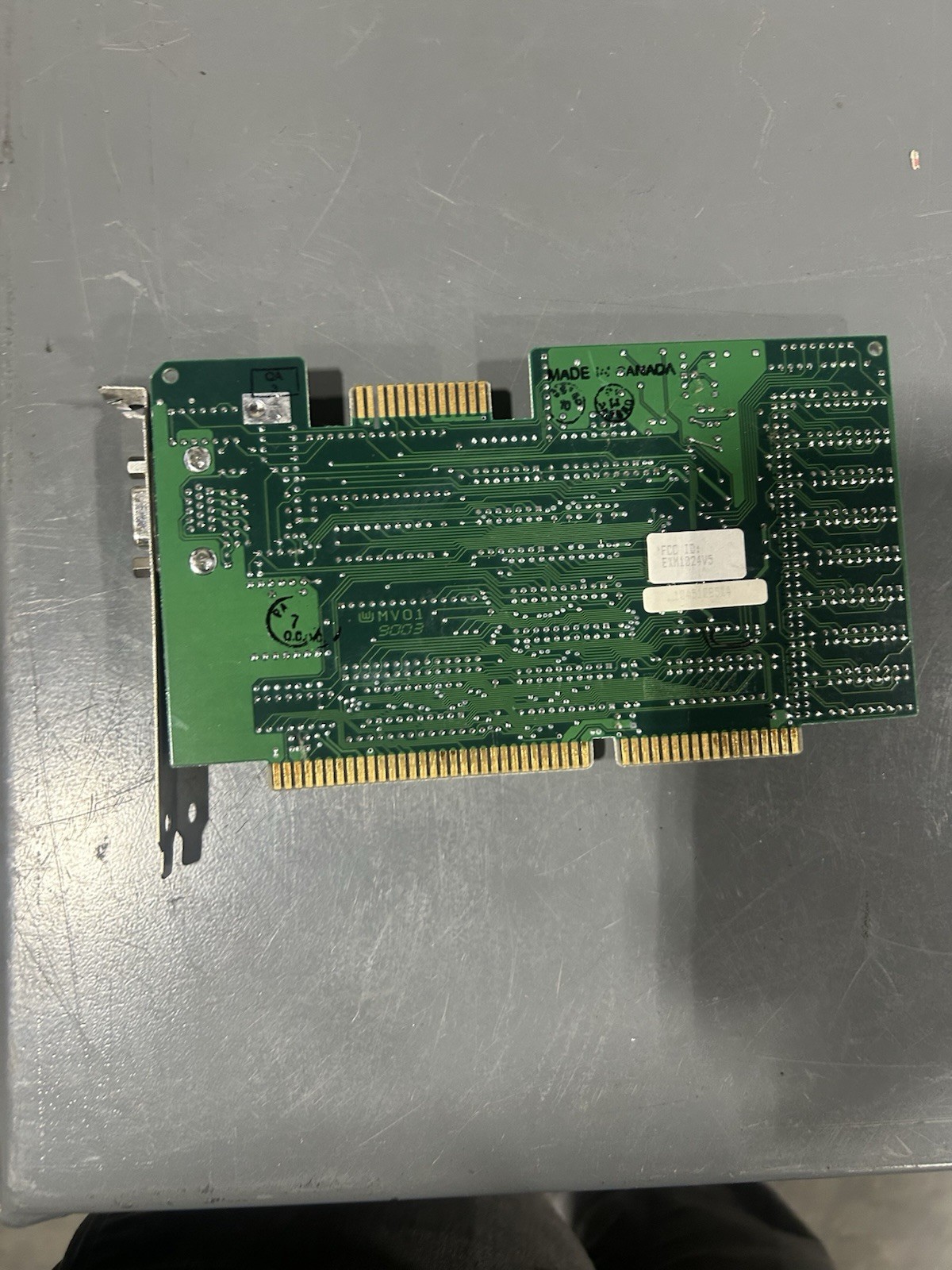 Vintage ATI VGA Edge 16 256kb ISA VGA Video Card – Working