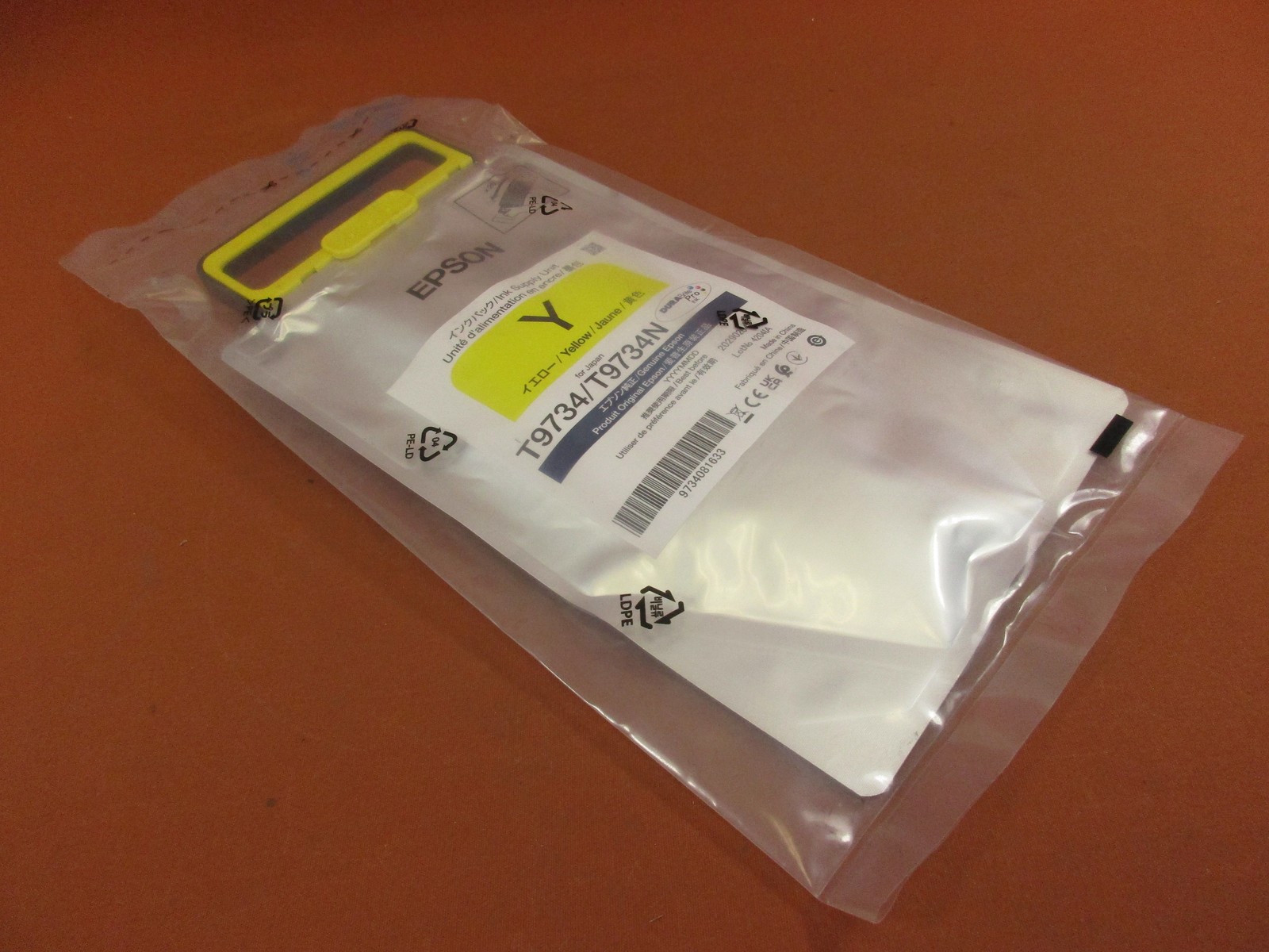Genuine Epson T9734 Yellow Sealed