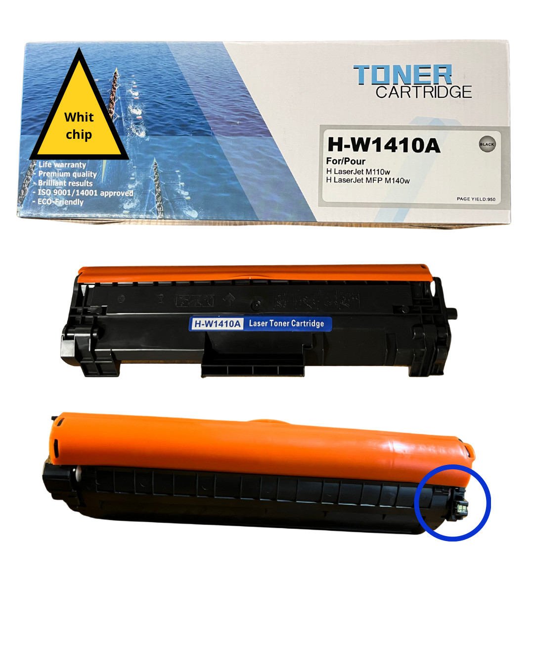 Toner Cartridges Lot Replacement for HP 141A W1410A with Chip for LaserJet M110