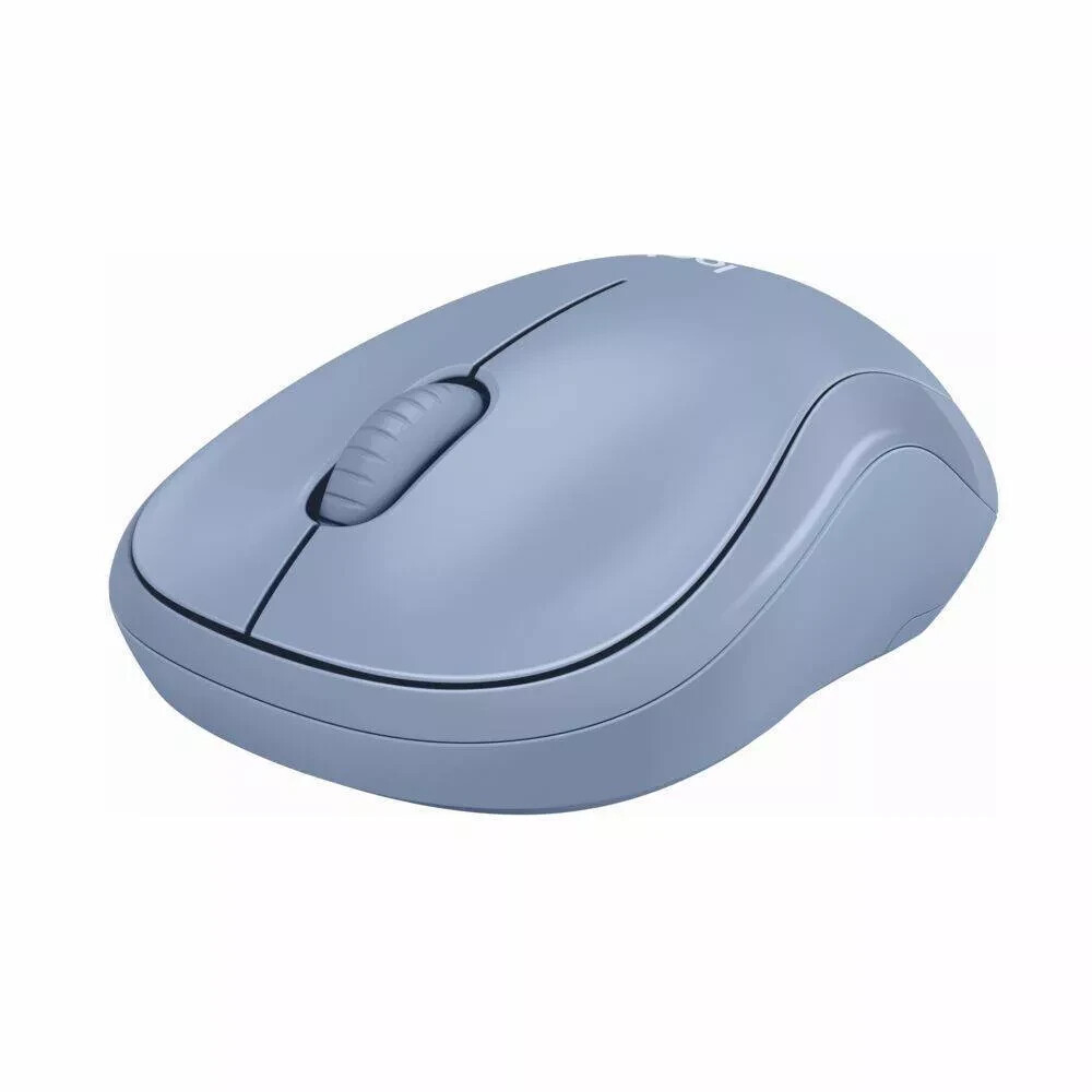Logitech – M240 Silent Touch Bluetooth Mouse with Comfortable Shape – Blue