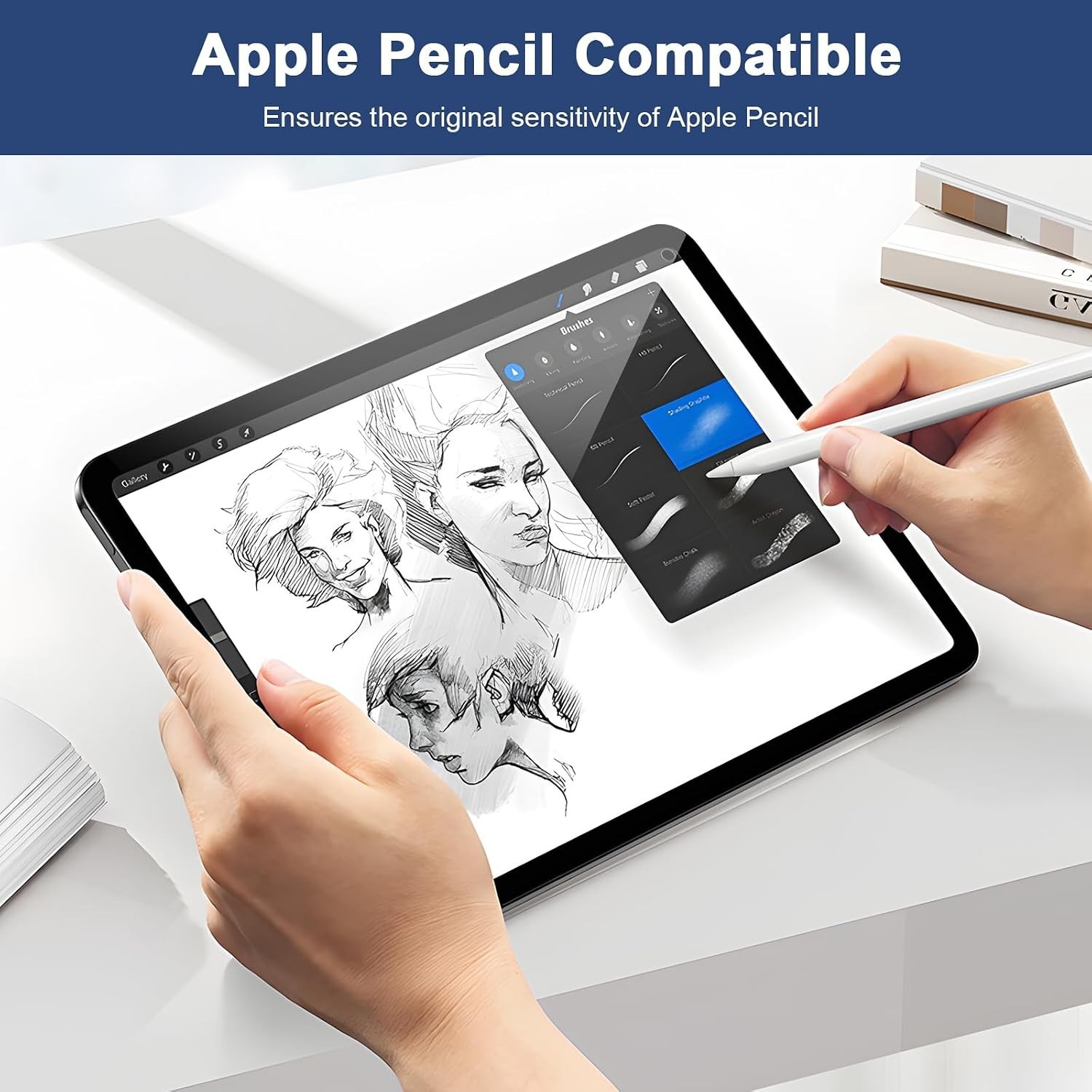 2 Pack Screen Protector for iPad 11th A16 2025 & 10th Generation BLACK…