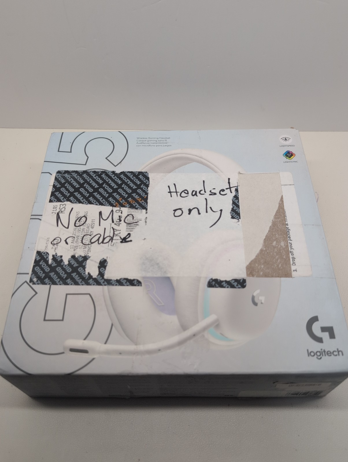 Logitech G735 Wireless RGB Gaming Headset White (Headset Only)