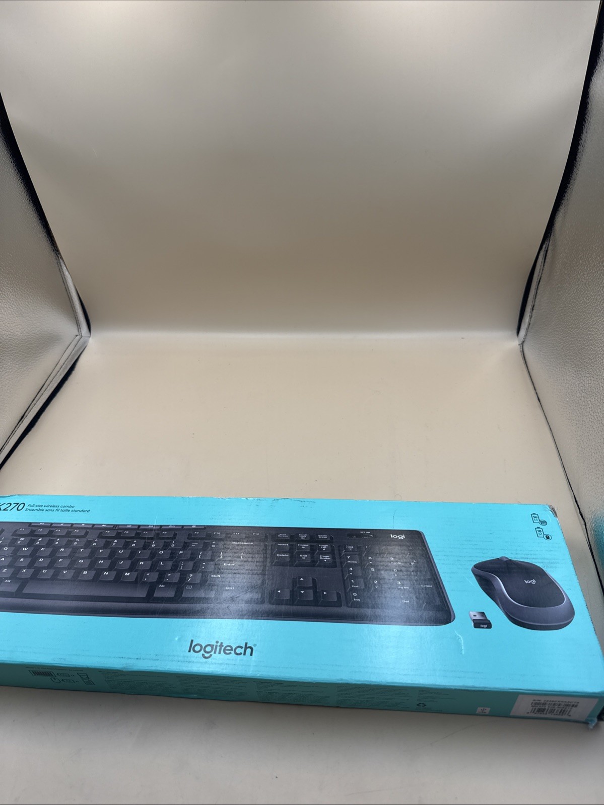 Logitech MK270 Wireless Keyboard And Mouse Combo For Windows, 2.4 GHz Wireless