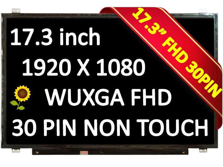 B173HAN01.3 Laptop LED LCD Screen Matte FHD 1920×1080 Display 17.3″
