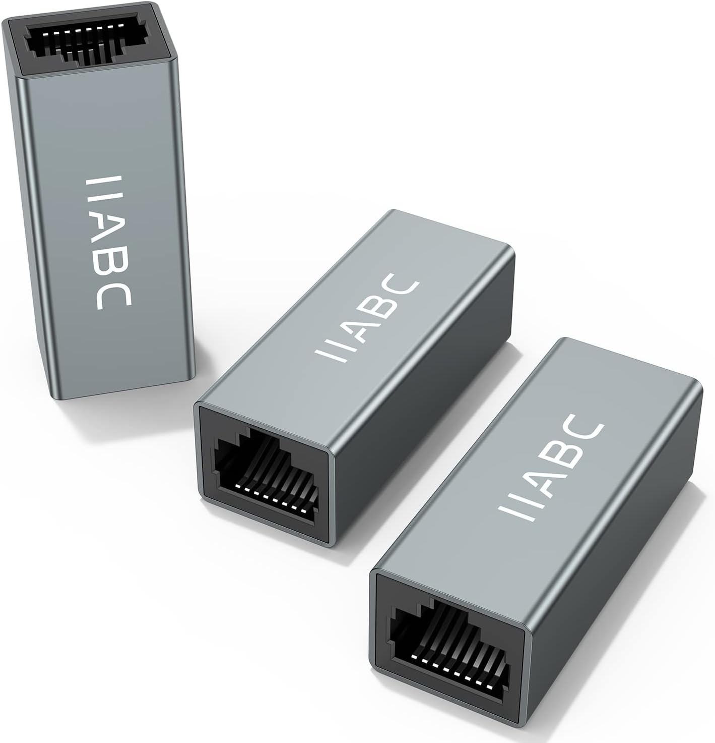 RJ45 Ethernet Coupler 3 Pack – In Line for Cat7/Cat6/Cat5e/Cat5…