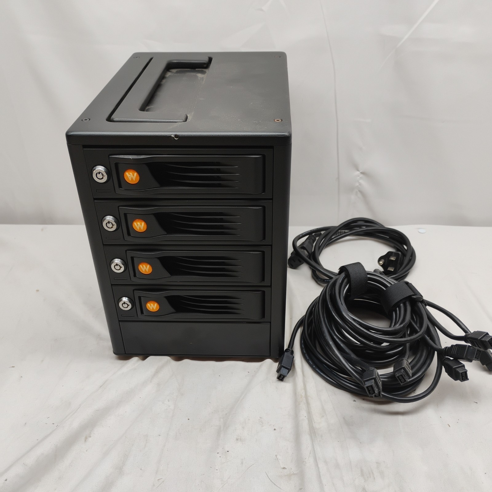 CRU-DataPort RTX400H-QJ8TB,JBOD/HFS 4 SLOTS WITH KEY