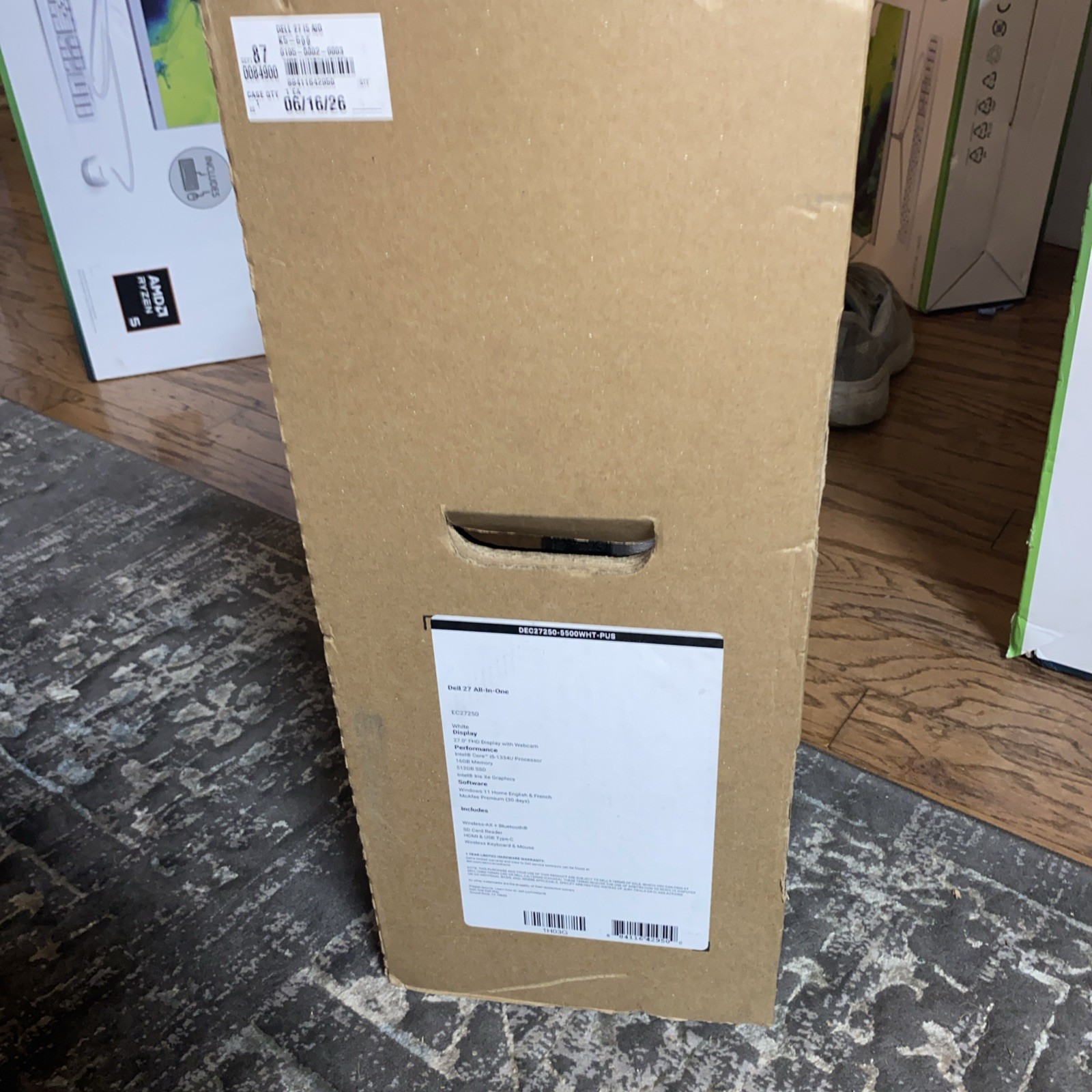 Dell 27″ EC27250 All-in-One Core 7-150U 16GB 512gbSSD FHD White Win 11 Pro – NEW