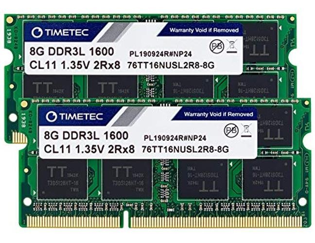 DDR3L / DDR3 1600MHz (DDR3L-1600) PC3L-12800 / PC3-12800 Non 16GB KIT(2x8GB)
