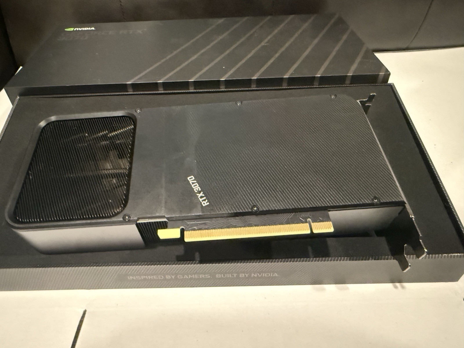 NVIDIA GeForce RTX 3070 Founders Edition 8GB GDDR6 Graphics Card – Dark…