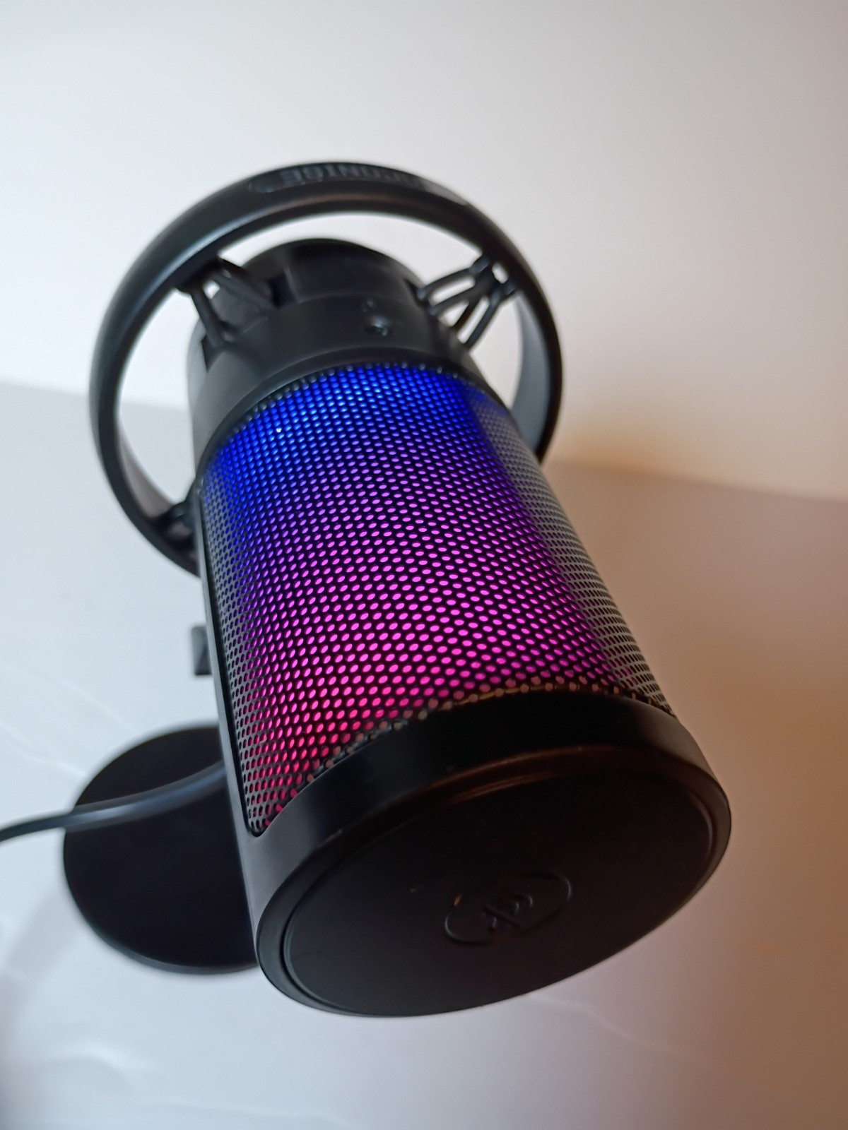 COCONISE RGB Symphony Gaming USB Microphone w/ Stand Tested Works