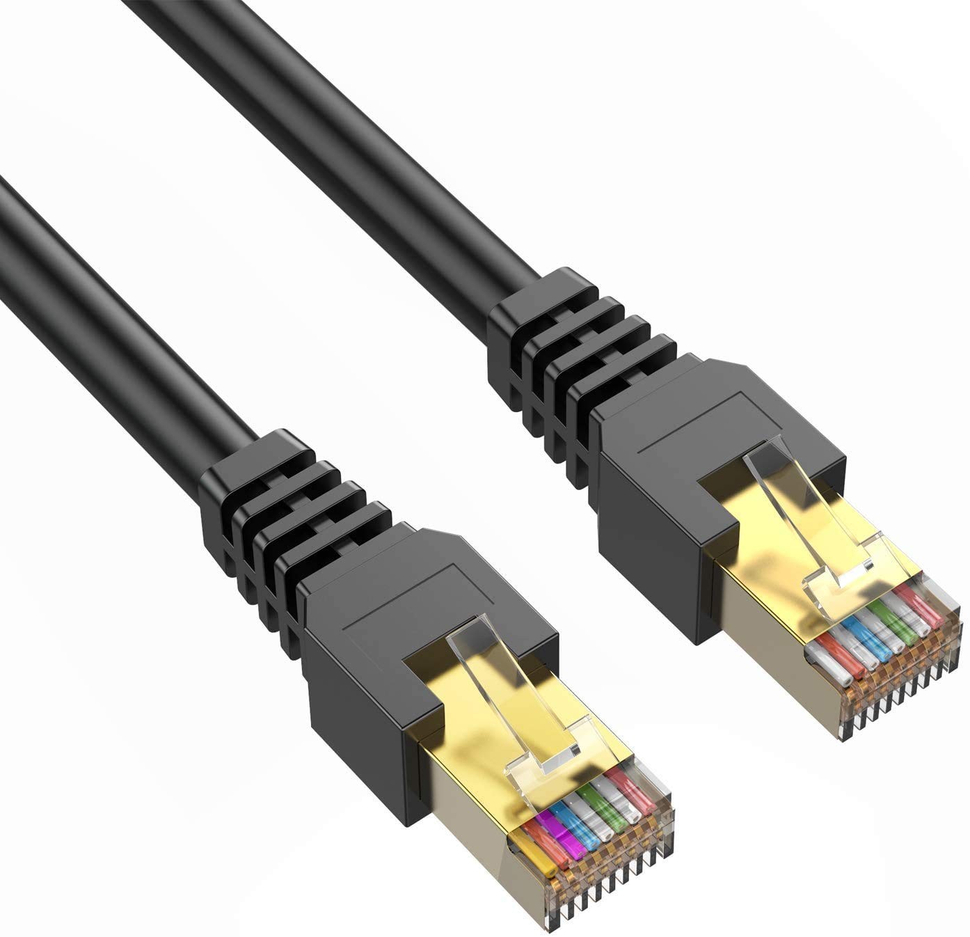 Cat7 Ethernet Cable 3ft,Cat7 3Ft 15Ft 25Ft 50Ft 100Ft 125Ft 150Ft 175Ft 200Ft…