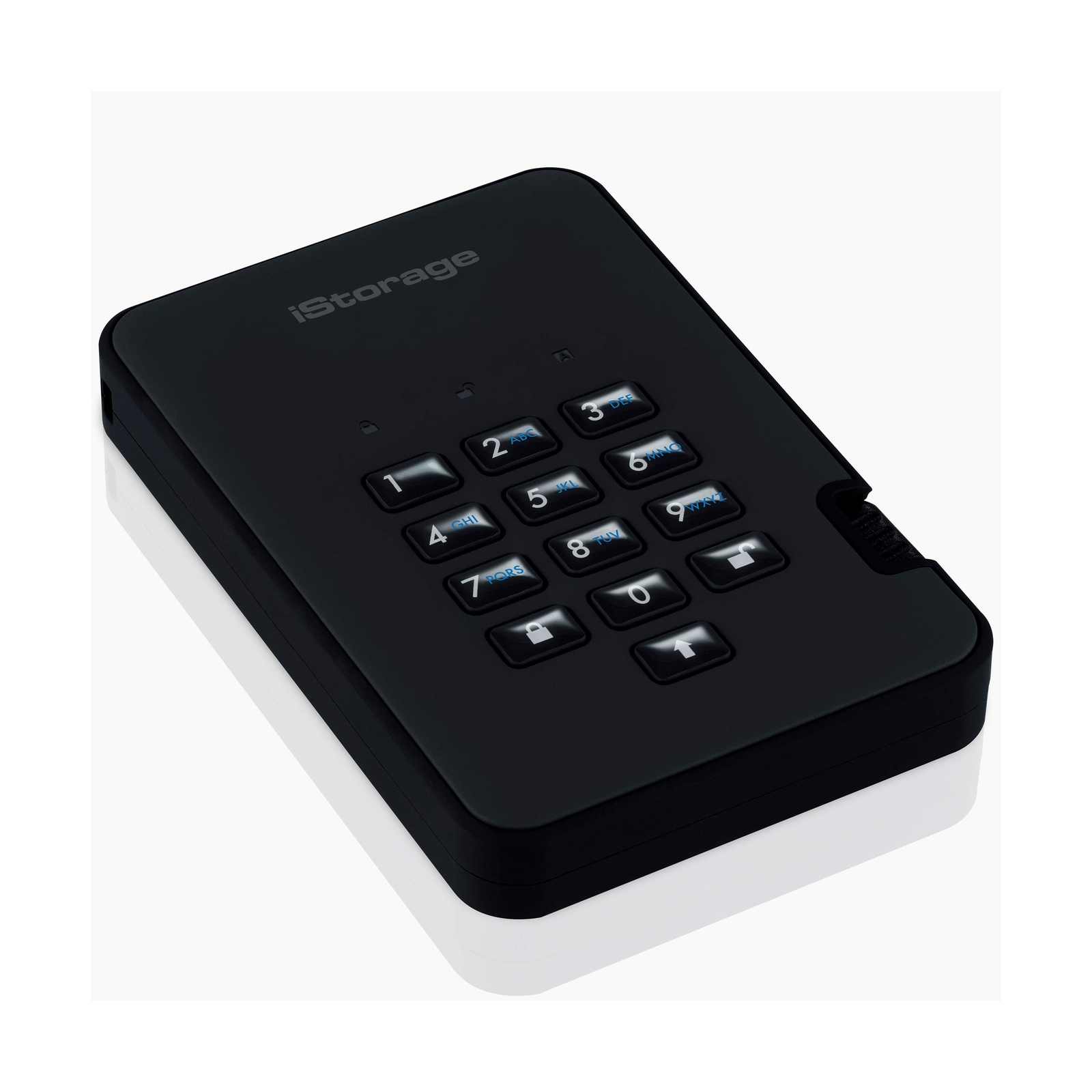 iStorage diskAshur2 SSD 512GB Black | Secure portable solid state drive | Pas…