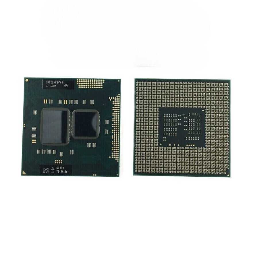 Intel Core i7-620M 2.66 GHz 4M Dual Core Laptop Processor SLBPD SLBTQ Socket G1