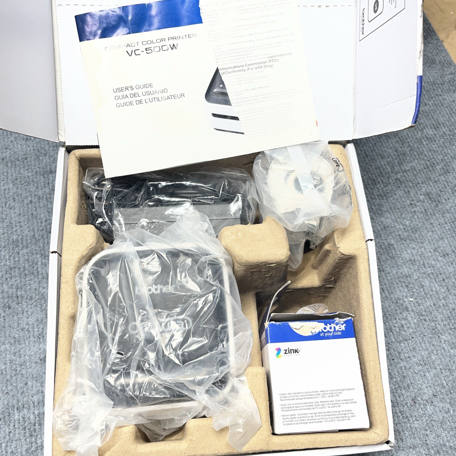 Brother VC500W Versatile Compact Color Label & Photo Printer