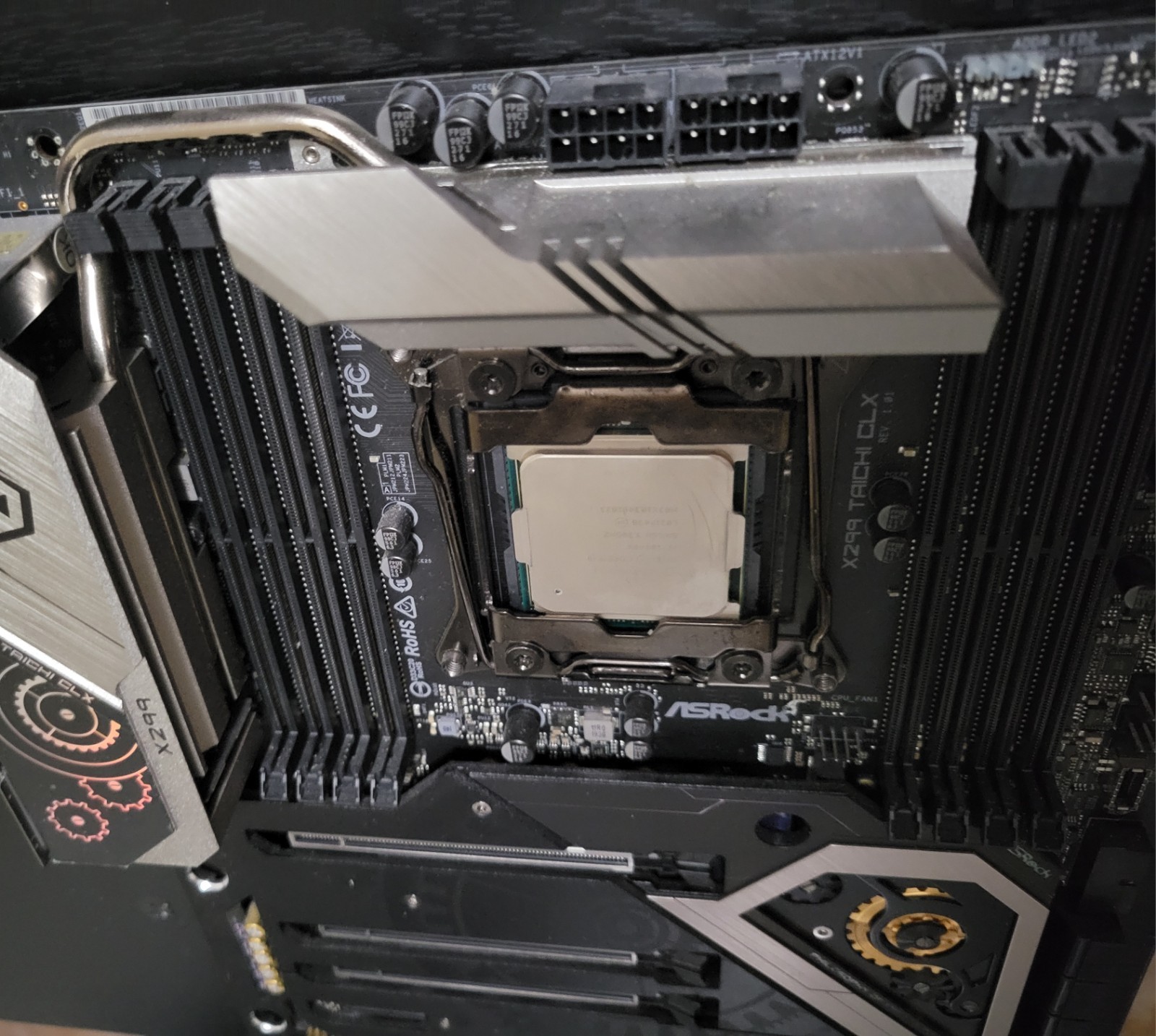 i9 10940X 14C/28T 3.30GHz CPU w/ ASUS X299 Taichi CLX Motherboard