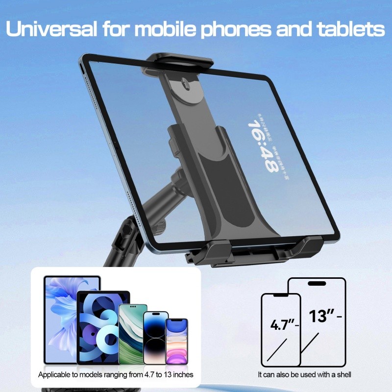 360 Degree Car Mount Adjustable Cup Holder Stand Cradle For iPhone iPad Tablet