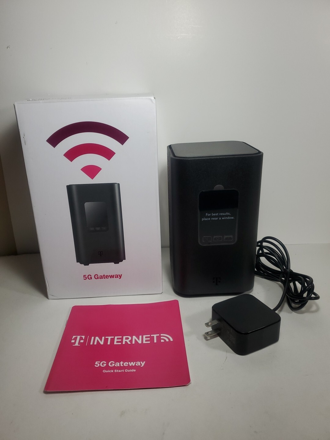 T-Mobile Internet 5G Gateway Arcadyan KVD21 Router w/USB-C Adapter